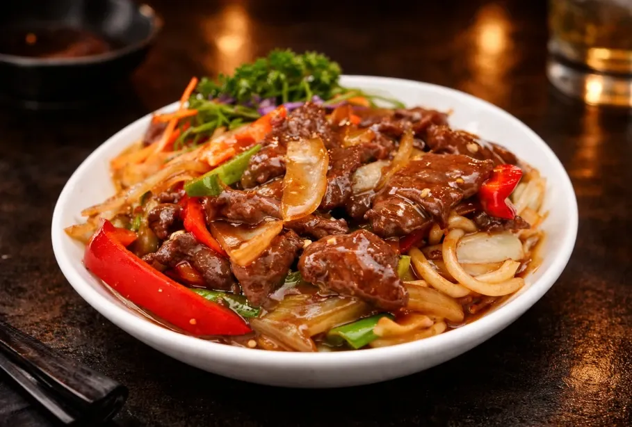 Authentic Cantonese food presented for a shared meal